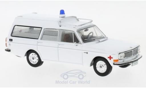 Diecast model cars Volvo 145 Base Express white Ambulance 1969 without Vitrine 1/43 SpecialC