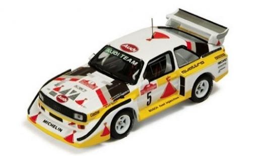 Diecast model cars Audi Sport Quattro rallye E2 No.5 HB Team Rally WM Rally San Remo 1985 W.R&Atilde;&para;hrl/C.Geistd&Atilde;&para;rfer without Vitrine 1/43 SpecialC