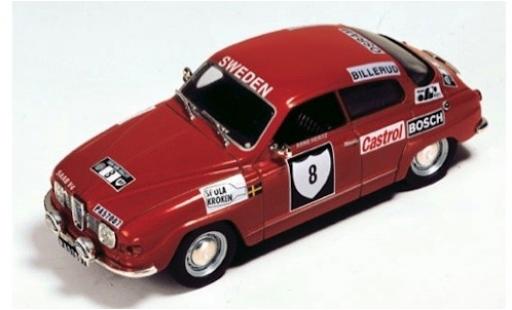 Diecast model cars Saab 96 Rally Sweden V4 No.8 1972 S.Blomqvist/A.Hertz without Vitrine 1/43 SpecialC