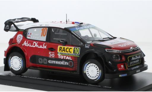 Diecast model cars Citroen C3 WRC .-119 No.10 Rally WM Rally Catalunya 2018 1/24 SpecialC