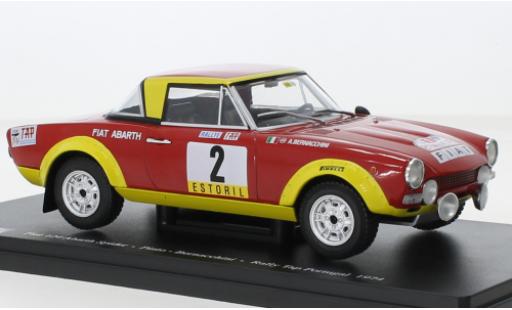 Diecast model cars Fiat 124 Abarth .-119 No.2 Rally WM Rally Portugal 1974 1/24 SpecialC