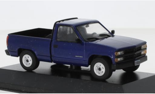 Diecast model cars Chevrolet Silverado pickup metallic blue 1997 1/43 SpecialC