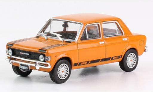 Diecast model cars Fiat 128 TV orange/black 1971 1/43 SpecialC