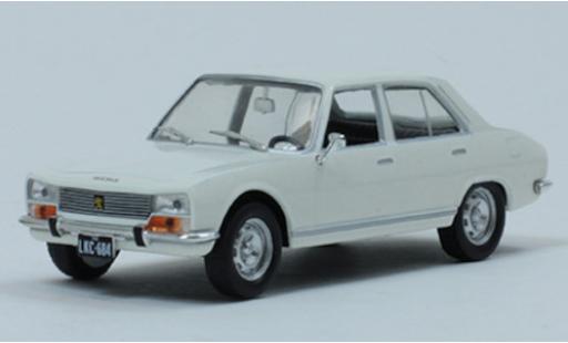 Diecast model cars Peugeot 504 Berline white 1969 1/43 SpecialC