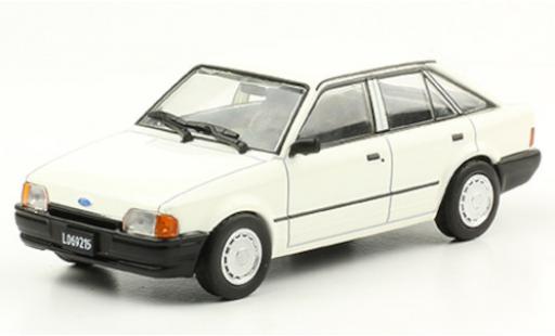 Diecast model cars Ford Escort GL white 1988 1/43 SpecialC