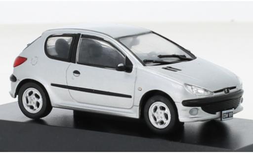 Diecast model cars Peugeot 206 Base XS grey 1999 1/43 SpecialC