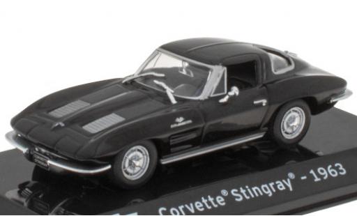 Diecast model cars Chevrolet Corvette Stingray (C2) black 1963 Split-Window Coupe 1/43 SpecialC