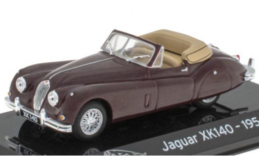 Diecast model cars Jaguar XK 140 red 1954 1/43 SpecialC