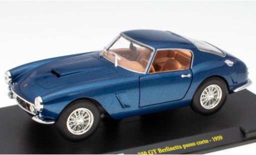 Diecast model cars Ferrari 250 SWB GT Saloon metallic blue 1959 1/24 SpecialC