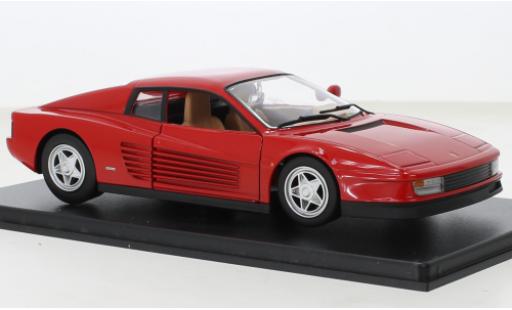 Diecast model cars Ferrari Testarossa Coupe red 1984 1/24 SpecialC