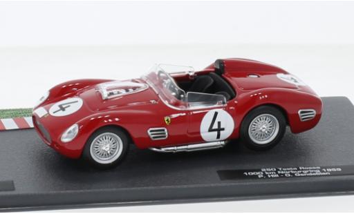 Diecast model cars Ferrari 250 TR .-125 Testa Rossa RHD No.4 1000km Nuerburgring 1959 1/43 SpecialC