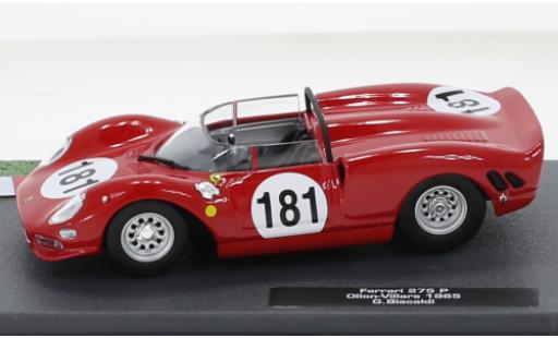 Diecast model cars Ferrari 275 P RHD No.181 Ollon Villars 1965 1/43 SpecialC