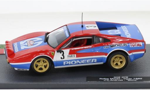 Diecast model cars Ferrari 308 GTB No.3 Rally WM Rally Monte Carlo 1982 1/43 SpecialC