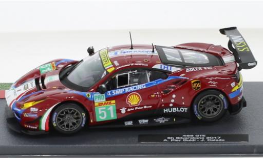 Diecast model cars Ferrari 488 GTE No.51 6h Silverstone 2017 1/43 SpecialC