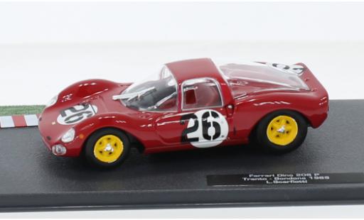 Diecast model cars Ferrari Dino P .-125 206 RHD No.26 Trento-Bordone 1965 1/43 SpecialC