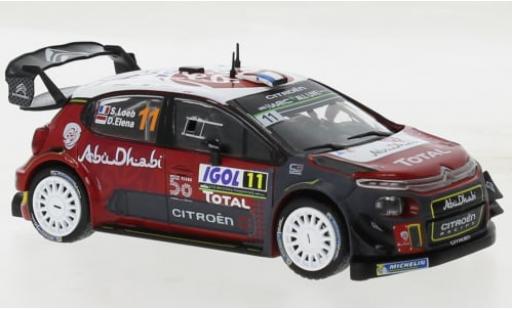 Diecast model cars Citroen C3 WRC .-127 No.11 Citro&Atilde;&laquo;n Total Abu Dhabi WRT Rally WM Rally Monte Carlo 2018 1/43 SpecialC