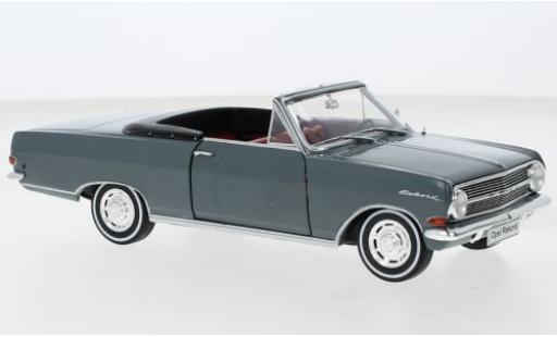 Diecast model cars Opel Rekord A .-128 Deutsch Convertible grey 1964 1/24 SpecialC