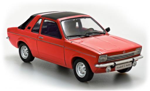 Diecast model cars Opel Kadett C Aero C orange 1976 1/24 SpecialC