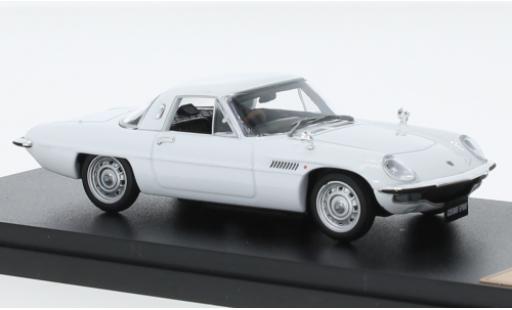 Diecast model cars Mazda Cosmo Base .-131 Sport (L10B) white RHD 1968 1/43 SpecialC