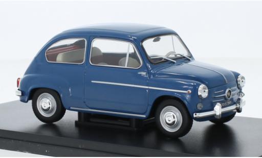 Diecast model cars Fiat 600 D .-132 (1.Serie) blue 1960 1/24 SpecialC