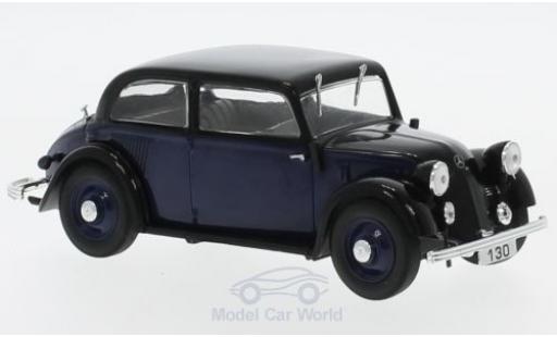 Diecast model cars Mercedes 130 Base (W23) blue/black 1934 without Vitrine 1/43 SpecialC