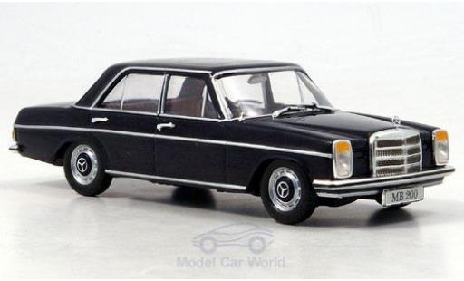 Diecast model cars Mercedes 200 Base /8 (W115) blue 1968 without Vitrine 1/43 SpecialC