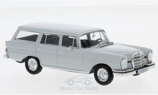 Diecast model cars Mercedes 230 Base S Universal (W111) grey 1967 without Vitrine 1/43 SpecialC