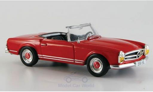 Diecast model cars Mercedes 230 Base SL (W113) red 1963 without Vitrine 1/43 SpecialC