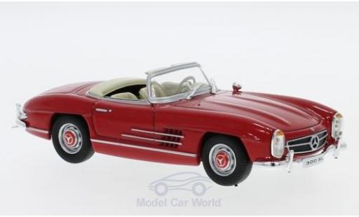 Diecast model cars Mercedes 300 Roadster SL (W198) red 1957 without Vitrine 1/43 SpecialC