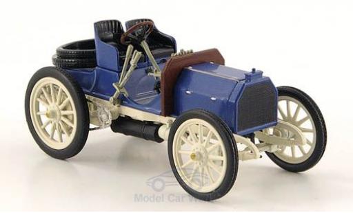 Diecast model cars Mercedes Simplex Base 40 PS blue/grey 1902 without Vitrine 1/43 SpecialC