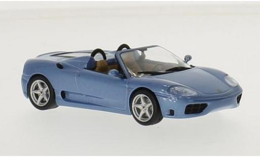 Diecast model cars Ferrari 360 Spider metallic blue sans Vitrine 1/43 SpecialC