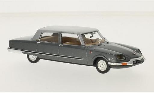 Diecast model cars Citroen DS Chapron 21 Presidentielle metallic grey/metallic grey Charles de Gaulle 1969 sans Vitrine 1/43 SpecialC