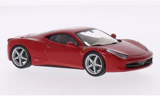 Diecast model cars Ferrari 458 Italia red 2009 sans Vitrine 1/43 SpecialC