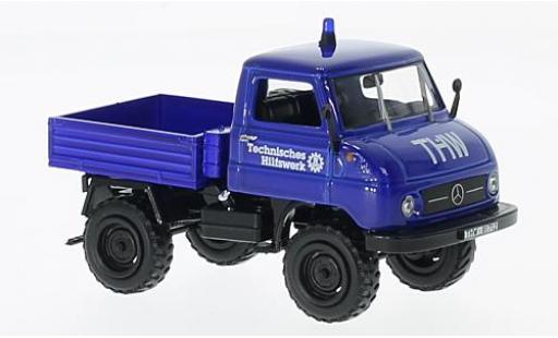 Diecast model cars Mercedes Unimog 406-425 U 411 THW sans Vitrine 1/43 SpecialC