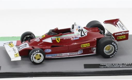 Diecast model cars Ferrari 312 T2 No.21 formula 1 GP Kanada 1977 1/43 SpecialC