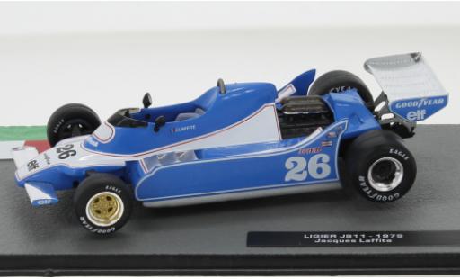 Diecast model cars Ligier JS11 Base No.26 formula 1 1979 1/43 SpecialC