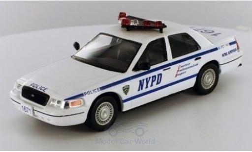 Diecast model cars Ford Crown Police Interceptor Victoria NYPD without Vitrine 1/43 SpecialC