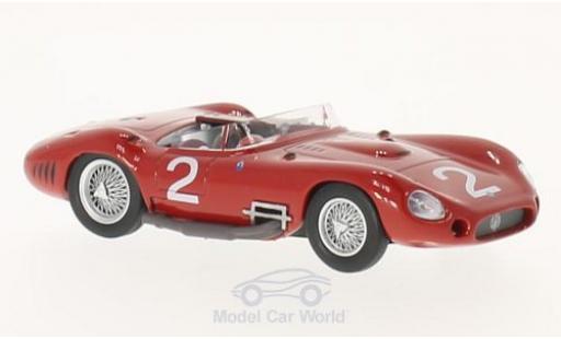 Diecast model cars Maserati 450 Base S No.2 GP Venezuela 1957 J.Behra/S.Moss/H.Sc without Vitrine 1/43 SpecialC