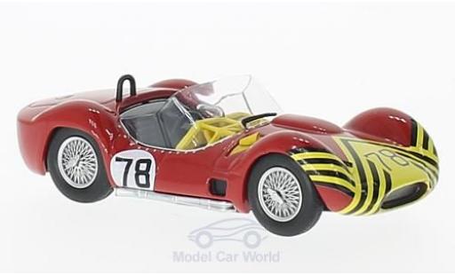 Diecast model cars Maserati Tipo Base 61 RHD No.78 Nassau Trophy 1961 B.Schroeder without Vitrine 1/43 SpecialC