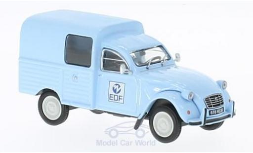 Diecast model cars Citroen 2CV Berline AKS 400 EDF / GDF with Figur 1/43 SpecialC