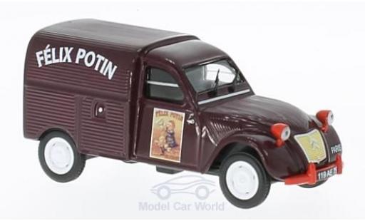 Diecast model cars Citroen 2CV Berline Felix Potin with Figur 1/43 SpecialC