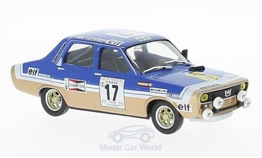 Diecast model cars Renault 12 Gordini No.17 Tour de Corse 1975 D.Pironi/G.Bonnamour 1/43 SpecialC
