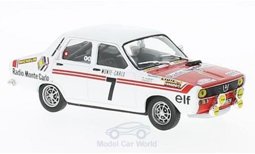 Diecast model cars Renault 12 Gordini No.7 Rally Monte Carlo 1973 J.Ragnotti/J.Jaubert without Vitrine 1/43 SpecialC