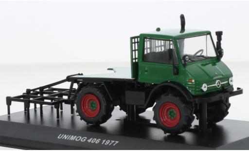 Diecast model cars Mercedes Unimog 406-425 406 green 1977 1/43 SpecialC