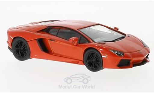 Diecast model cars Lamborghini Aventador LP 700-4 orange 2010 1/43 SpecialC