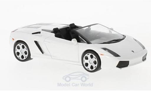 Diecast model cars Lamborghini Gallardo Spyder white 2005 1/43 SpecialC