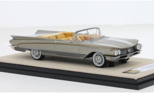 Diecast model cars Buick Electra Convertible 225 metallise beige 1960 1/43 Stamp Models