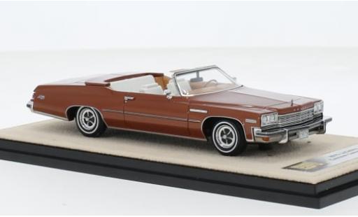 Diecast model cars Buick Le Sabre Convertible Custom copper 1975 1/43 Stamp Models