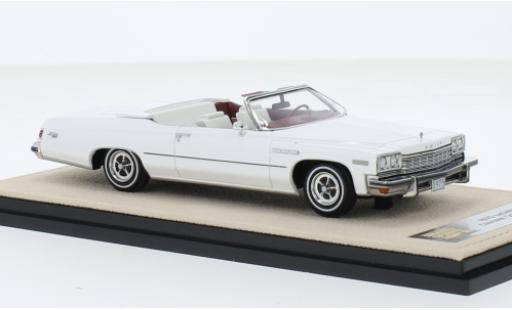 Diecast model cars Buick Le Sabre Convertible Custom white 1975 1/43 Stamp Models