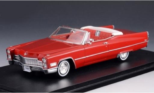 Diecast model cars Cadillac Deville Convertible red 1968 hood ge&Atilde;&para;ffnet 1/43 Stamp Models
